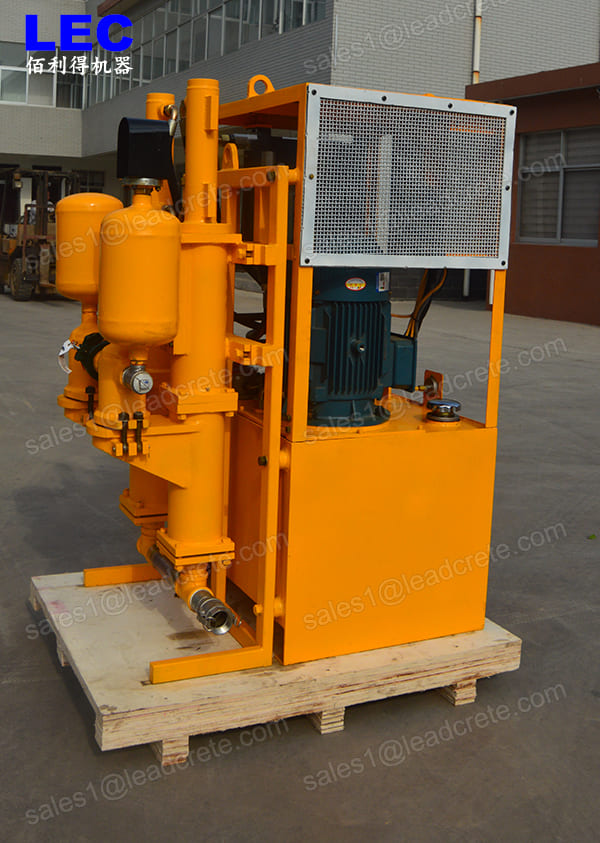Drilling rig jet grouting pump