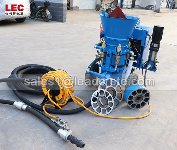 dry castable refractory shotcrete gunning machine