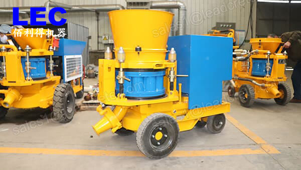 dry mix gunite shortcrete machine