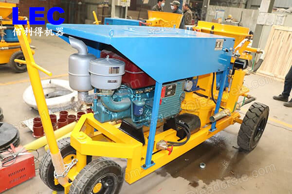 dry mix gunite shortcrete machine