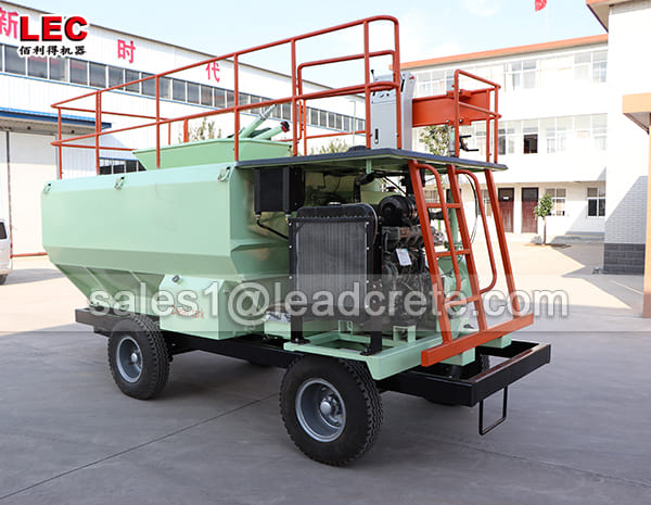 High Efficiency Hydroseeding/Mulch Machine Hydroseeding