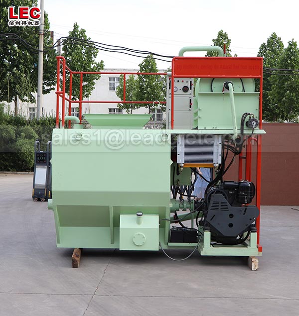 grass seeding hydroseeding machine