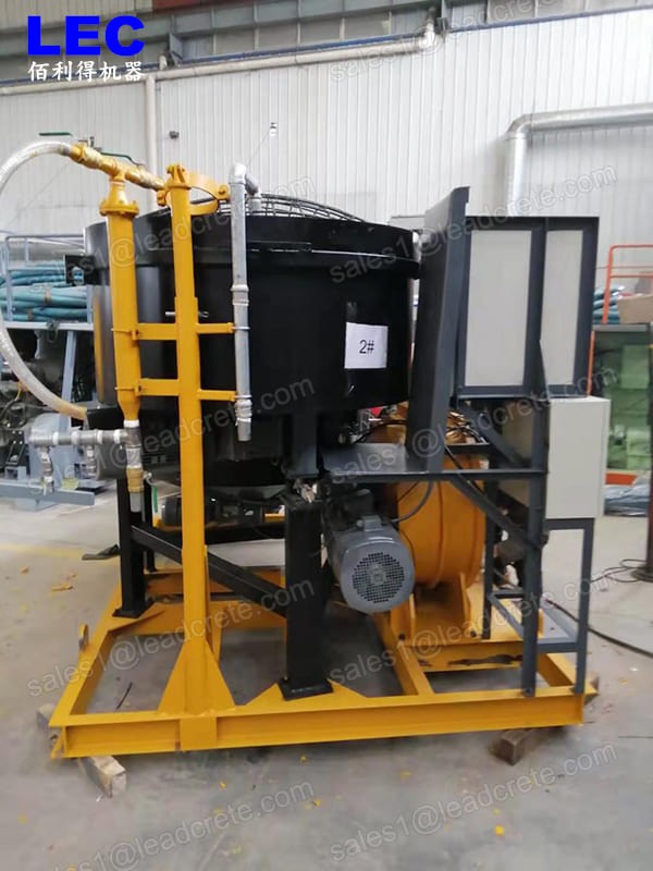 high efficiency lightweight concrete machine