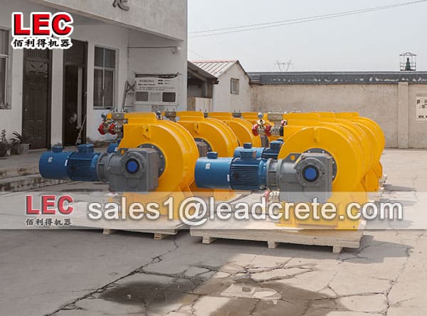 hose squeeze pumps for mining