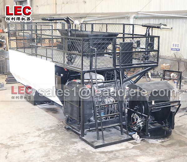 Factory price hydroseeder machine for slope protection with screening system