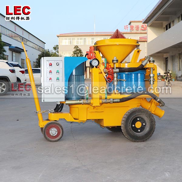 longevity of service shotcrete machine for sale canada