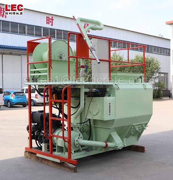 Highway green diesel engine soil seeding spraying hydroseeder machine