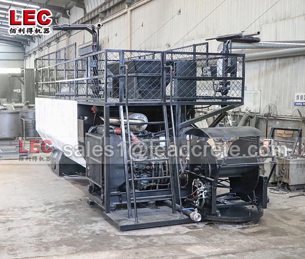 Highway Green Diesel Engine Hydroseeding Machine