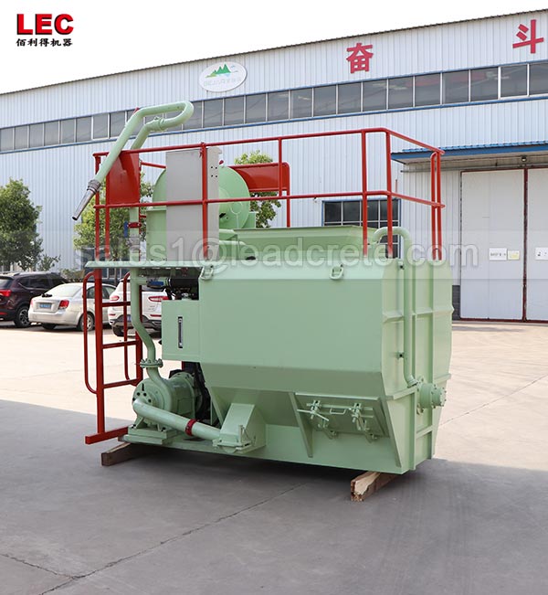 mini soil spraying seeding machine