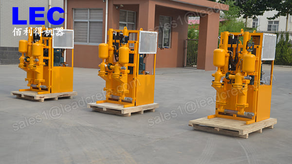 New mud grout pump for drilling rig