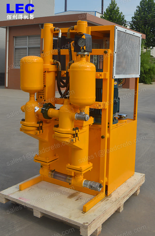 High-pressure grouting pump