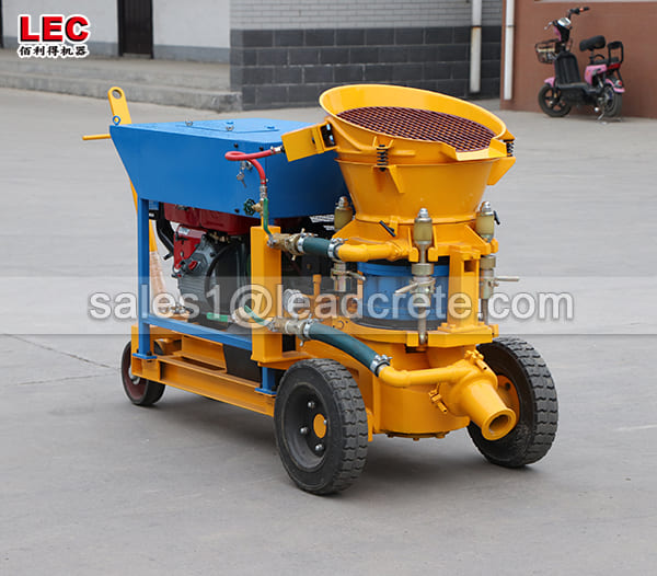 rotor pump concrete small shotcrete machine