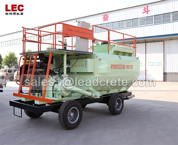 China highway slope green hydroseeder manufacturer hydroseeder grass seeds planting machine