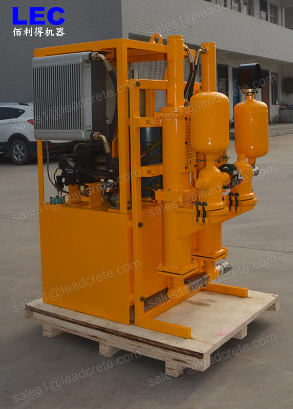 Squeeze type grouting pump
