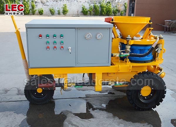 wet concrete spraying gunite shotcrete machine price