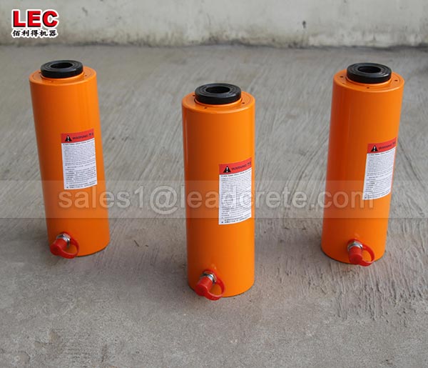 600 ton double acting high tonnage hollow hydraulic jack