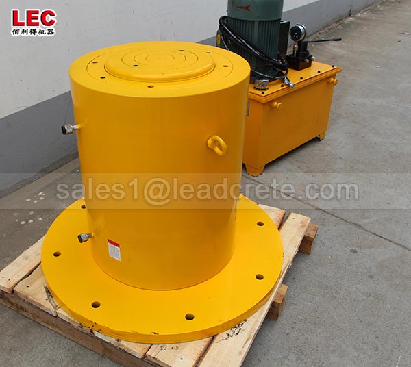 Double acting hydraulic cylinder