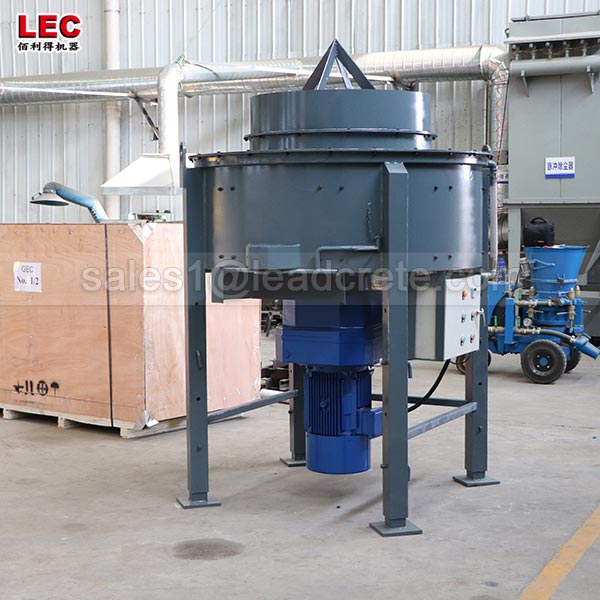 1000L refractory pan mixer