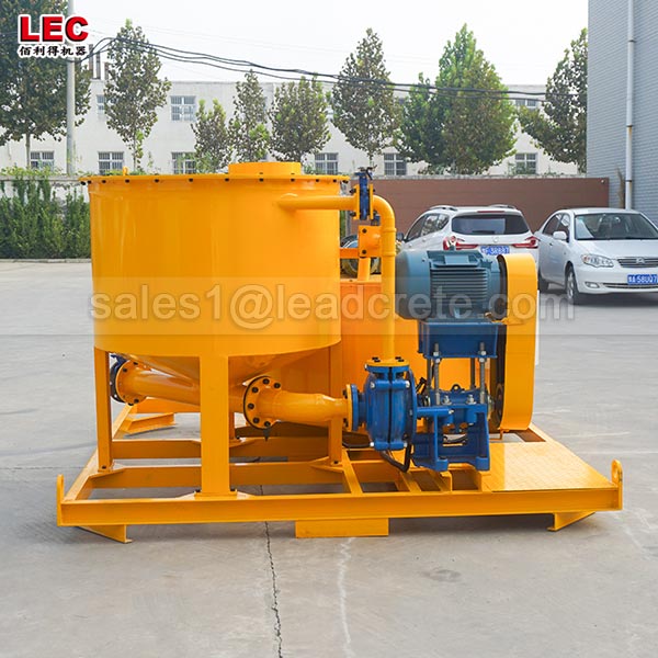 Cement grout mixer design