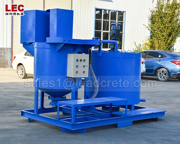 Cement mortar grout mixer