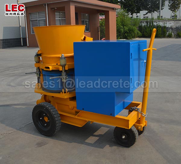 China concrete spray shotcrete gunite machine