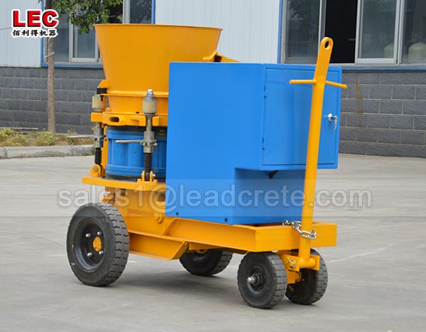 Construction machinery equipment for concrete guniting