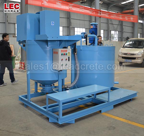 Customized cement grout mixer