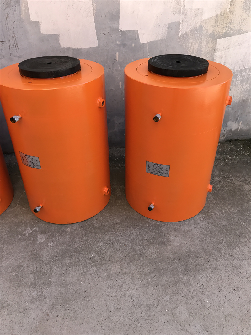 Double acting low height  hydraulic cylinder