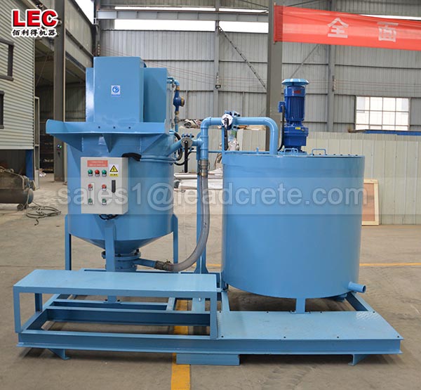 Electric cement grout mixer