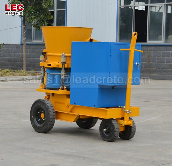 High efficiency concrete dry shotcrete machine for tunnel