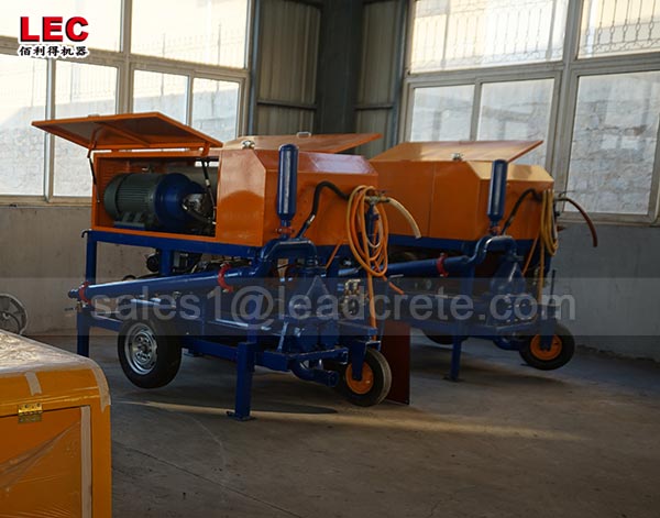 High efficiency new clc foam concrete brick machine