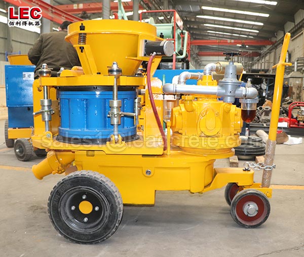 Portable anti-explosion dry concrete spraying shotcrete machine price