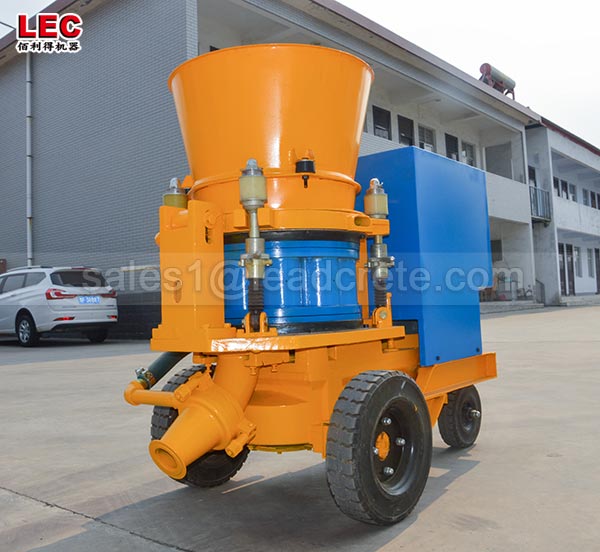 Portable anti-explosion dry concrete spraying shotcrete machine