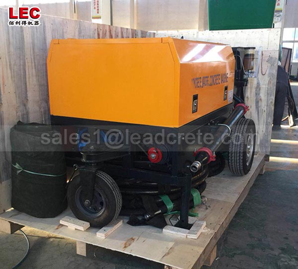 Portable clc foam concrete brick block making machine