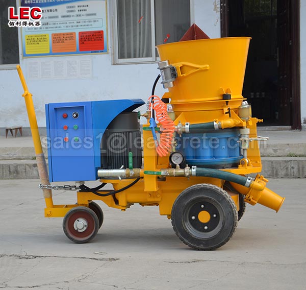 Refractory material shotcrete machine supplier