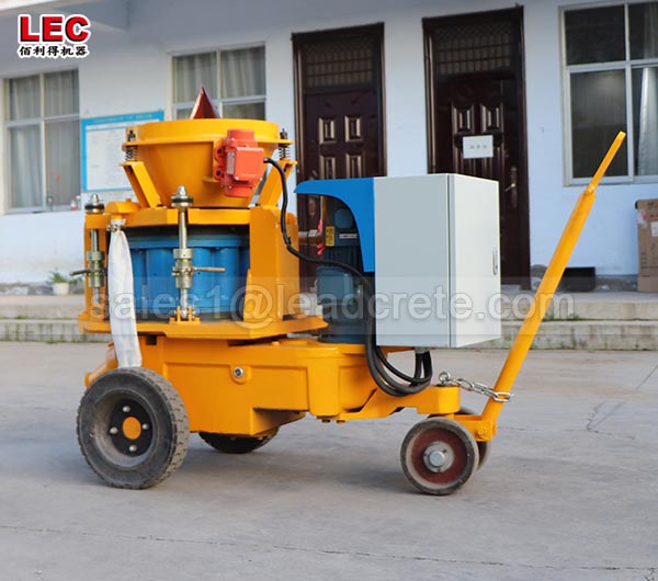 Silicon wear-resistance refractory shotcrete machine for sale