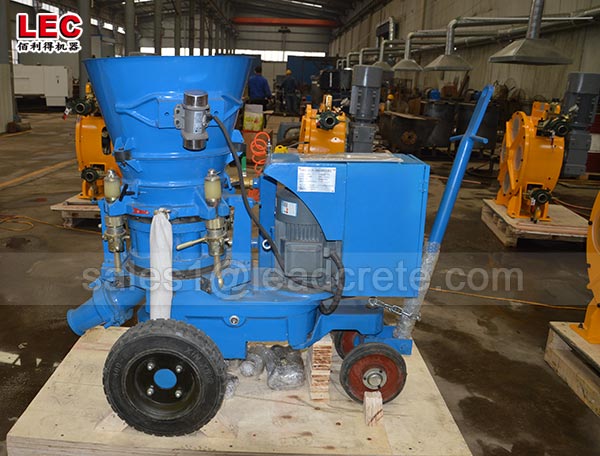 Tunnel refractory shotcrete machinery for sale