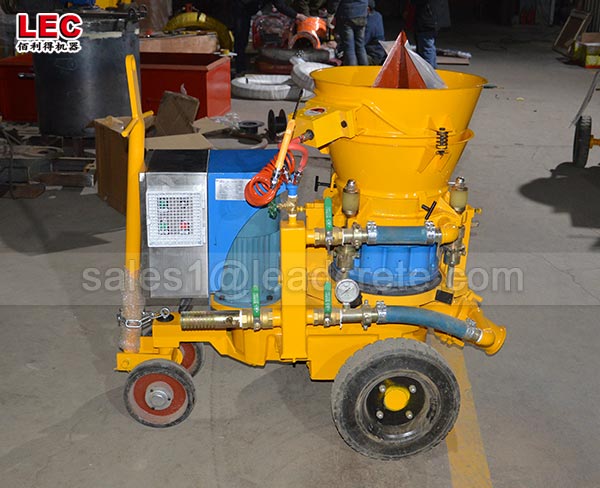 Water pump refractory concrete shotcrete machine for sale