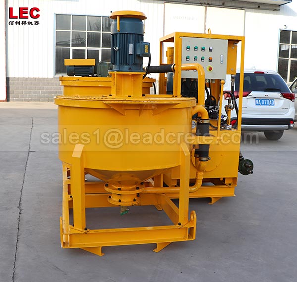 Big capacity grouting unit