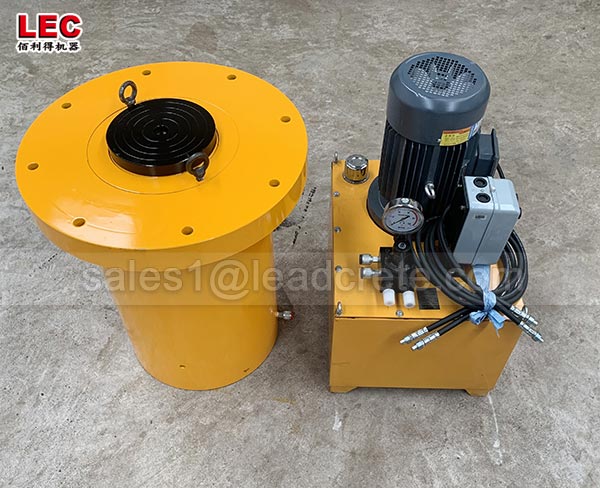 Flange hydraulic cylinders