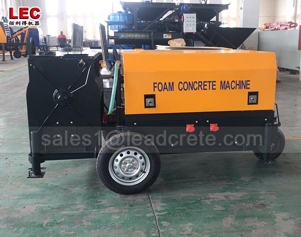 clc foam concrete block making machine