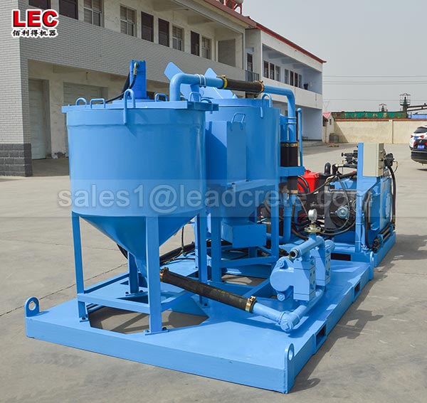 Colloidal injection grout plant