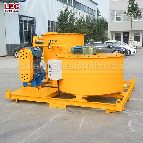 Construction helper grout mixer pump