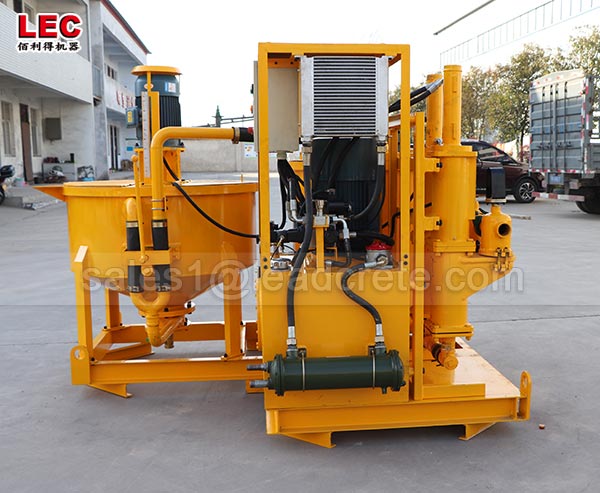 Customized grout plant for tunnel grouting