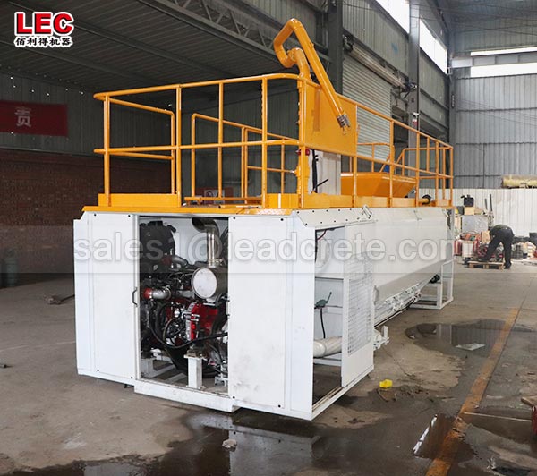 diesel engine hydroseeder