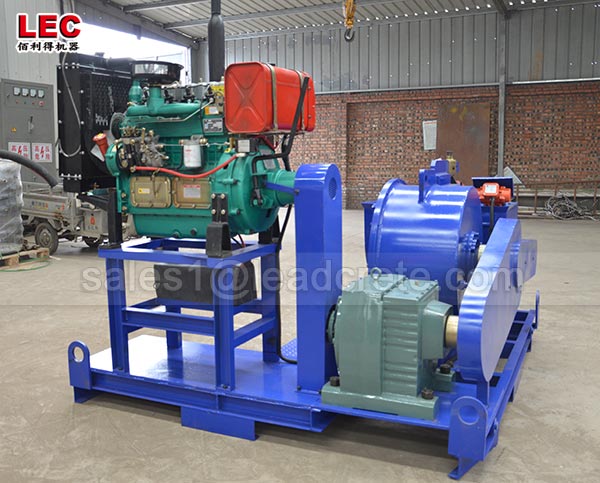 Diesel hose type concrete pump