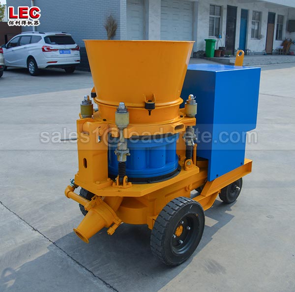 dry type cement concrete shotcrete spraying machine