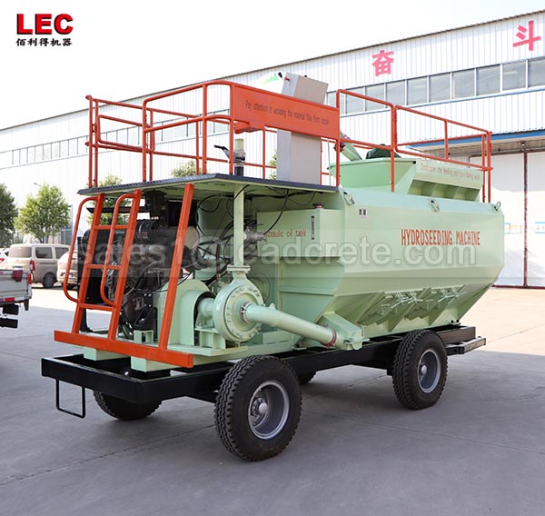 Chinese soil hydroseeding spraying machine grass seeds planting machine price