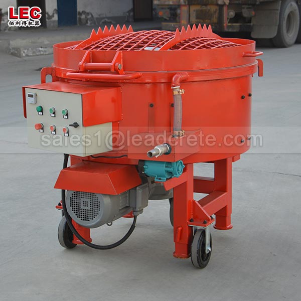 Electric mixer machine for refractory