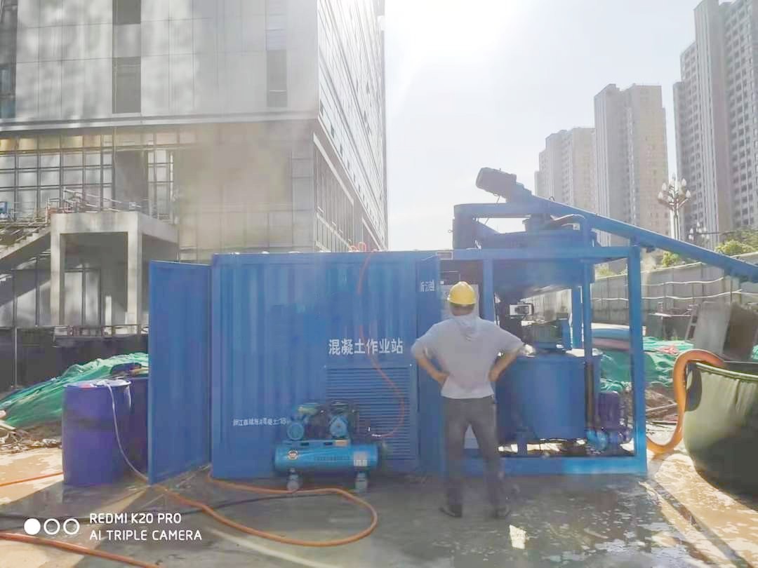 full automatic hollow lightweight cellular concrete block machine